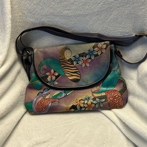 Anuschka crossbody purse